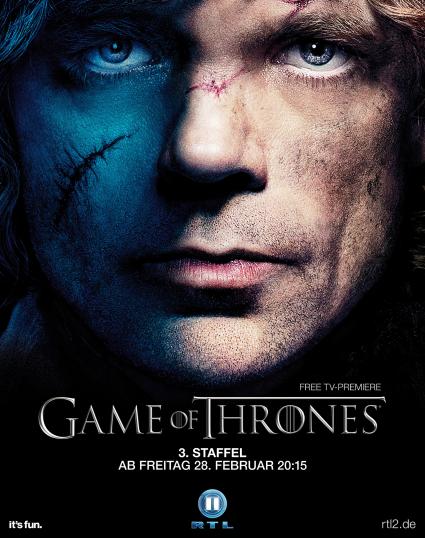 Achtung: Geänderter Starttermin / RTL II zeigt die dritte Staffel von „Game Of Thrones – Das Lied von Eis und Feuer“ ab Freitag, den 28. Februar um 20:15 Uhr (FOTO)