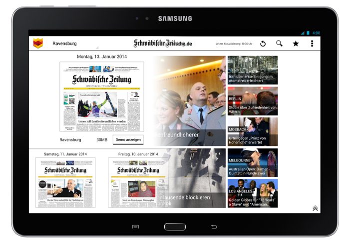 Schwäbisch Media baut App-Angebot weiter aus