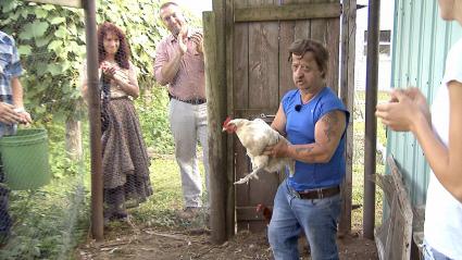 Die Liebischs in Michigan: Andreas vs. Huhn / „Go West! – Familie Liebisch erobert Amerika“ / Montag, 17. März um 21:15 Uhr bei RTL II (FOTO)