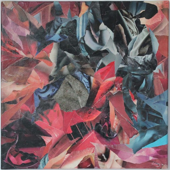 Einzigartiges Zusammenspiel von Malerei und Collage