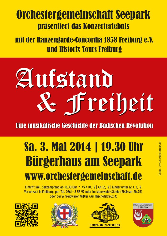 Aufstand & Freiheit – Eine musikalische Geschichte der Badischen Revolution