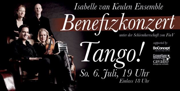 Tango-Weltklasse in Hannover: Isabelle van Keulen mit ihrem Ensemble