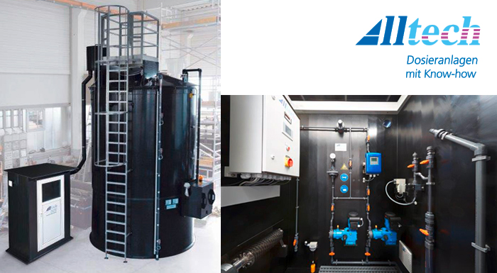 Alltech entwickelt Komplettsystem zur Phosphatelimination mit neuem chemikalienbeständigem PE-Schutzschrank