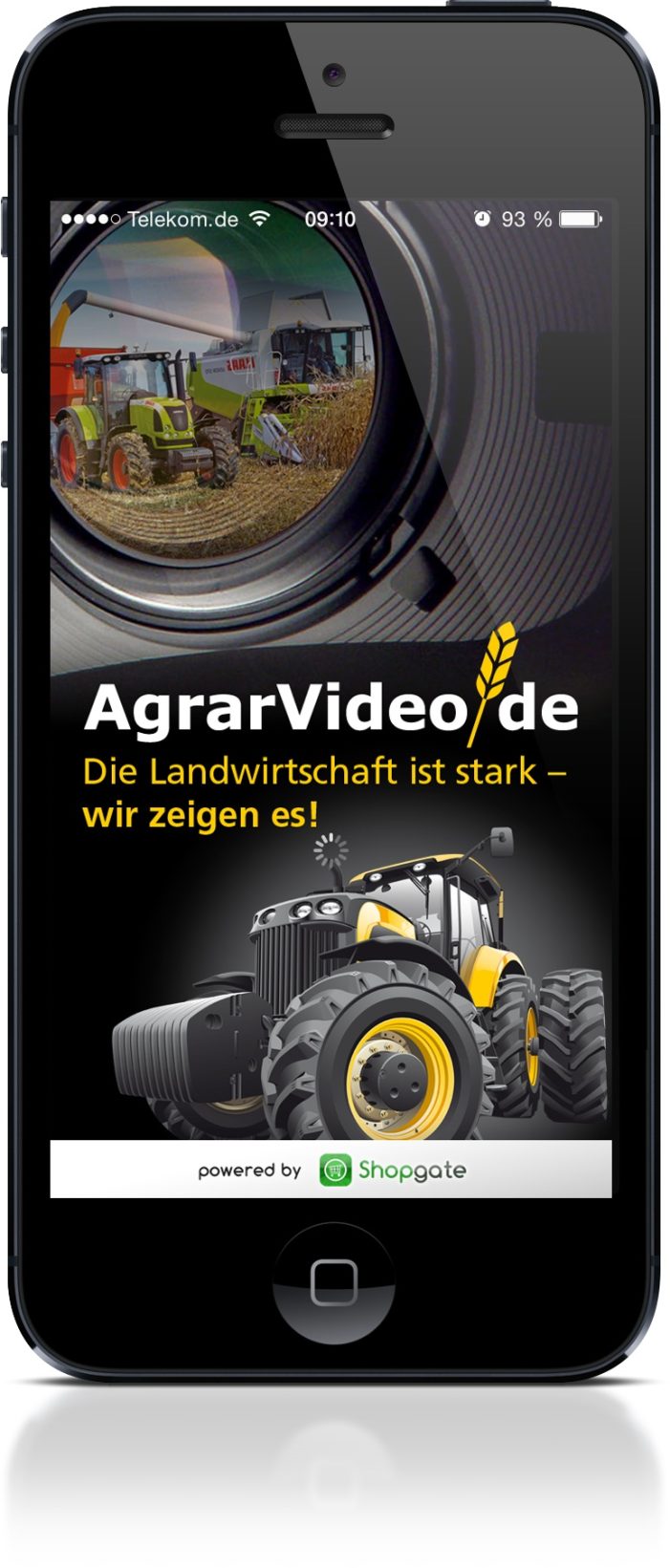 Agrarvideo mit eigener App Agrarvideo mit eigener App