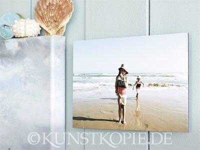 Urlaubsfotos kunstvoll inszeniert:   Erinnerungen auf Holz und Acryl oder als Ölgemälde