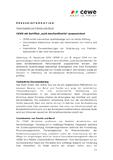 CEWE mit Zertifikat „audit berufundfamilie“ ausgezeichnet