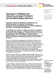 Deutsche TV-Plattform mit Ultra HD und Smart-TV/HbbTV bei den Medientagen München