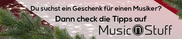 Reichlich Geschenktipps für Musiker und Tontechniker bei Music nStuff ? und jeden Tag fette Gewinne!!