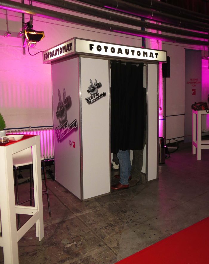 VOICE OF GERMANY – After Show Party-Fotobox