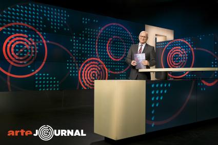 ARTE Journal sendet aus neuem Studio (FOTO)