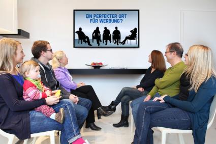 Bewegtbildwerbung / AS&S vermarktet Spots für TV-Wartezimmer (FOTO)