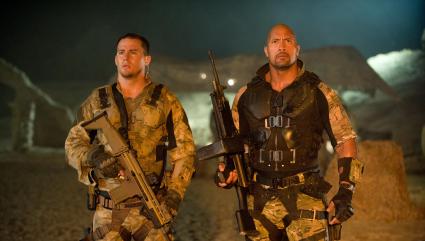 G.I. Joe rockt: Dwayne „The Rock“ Johnson und Bruce Willis verstärken „G.I. Joe 2“ (FOTO)
