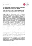 LGs Entertainment World mit kostenloser Clipfish App der Mediengruppe RTL jetzt noch smarter