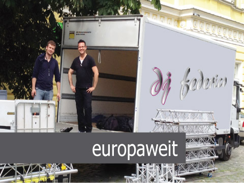 Nürnberg – DJ Service federico für Hochzeit und Event  jetzt auch europaweit unterwegs