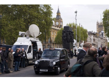 Eutelsat-Satelliten für Übertragung der Wahlen zum britischen Unterhaus in UK im Einsatz