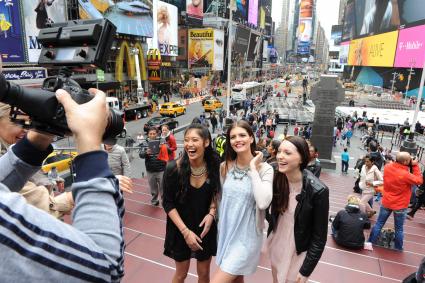 Die Finalistinnen von „Germany´s next Topmodel“ unterwegs in New York (FOTO)