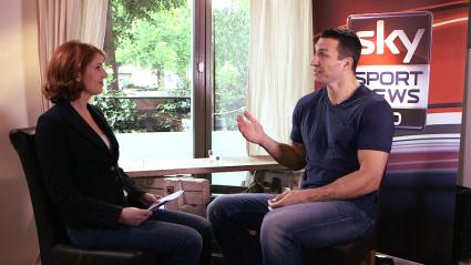 Wladimir Klitschko exklusiv bei Monica Lierhaus: „Wenn Wilder seinen Titel verteidigt, Vereinigungskampf definitiv im nächsten Jahr.“ / Am Donnerstag ab 7.00 Uhr auf Sky Sport News HD (FOTO)