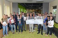 Tradiläumsausgabe: WÜma-Azubis spenden 12.000 Euro Tradiläumsausgabe: WÜma-Azubis spenden 12.000 Euro