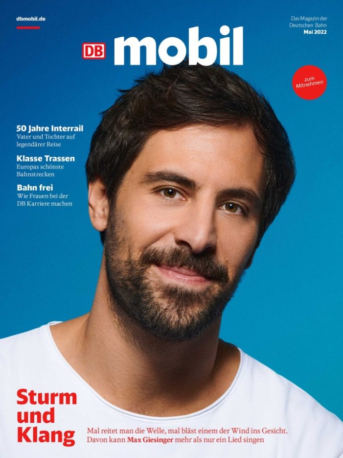 „Lachen dieüber mich?“: Sänger Max Giesinger spricht im Titelinterview mit DB MOBIL über Selbstzweifel, die Gründe für seine digitale Auszeit – und geht auf die „schnellste Tour Deutschlands“ (FOTO)