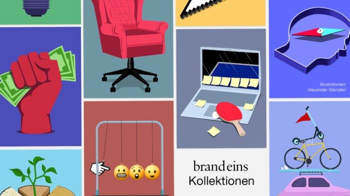 Partnerschaften für die drängenden Themen unserer Zeit: Die Kollektionen von brand eins (FOTO)