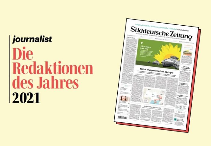 Journalistenpreis-Auswertung des Magazins journalist: Süddeutsche Zeitung holt die meisten Preise (FOTO)