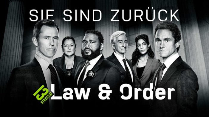 Rückkehr nach 12 Jahren: Die Crime-Kultserie „Law& Order“ meldet sich mit einer brandneuen Staffel exklusiv auf 13th Street zurück (FOTO)