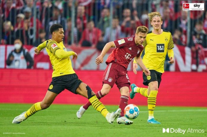 Spitzenspiele mit Spitzensound: Das Bundesliga Topspiel bei Sky ab der nächsten Saison in Dolby Atmos (FOTO)