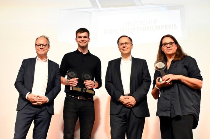 Deutscher Dokumentarfilmpreis 2022 verliehen (FOTO)
