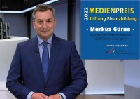 Stiftung Finanzbildung ehrt Markus Gürne als herausragenden Wirtschafts-Journalisten