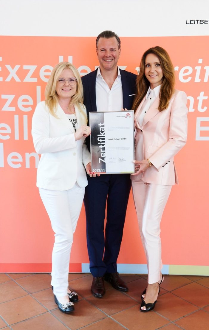 Erneut alsösterreichischer Leitbetrieb zertifiziert: DOMI Exclusiv GmbH!