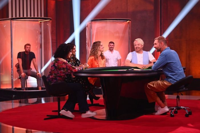 In Spiellaune: Tom Kaulitz will mit Heidi Klum in der SAT.1-Show „Mein Mann kann“ antreten (FOTO)