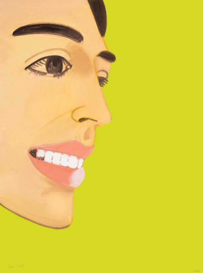Alex Katz Vivien On Green erschienen – Guggenheim Show | FRANK FLUEGEL GALERIE