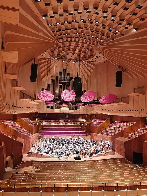 Sydney Opera House: „Acoustic Upgrade“ der Concert Hall Sydney Opera House: „Acoustic Upgrade“ der Concert Hall