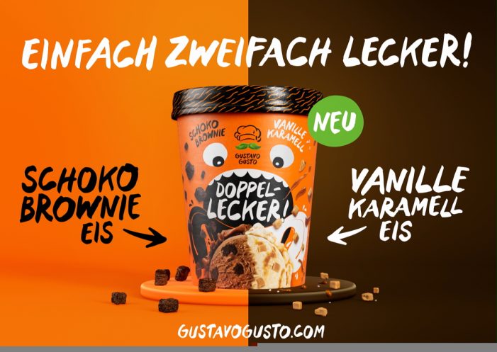 Gustavo Gusto startet Kampagne für „Doppel-Lecker-Eis“