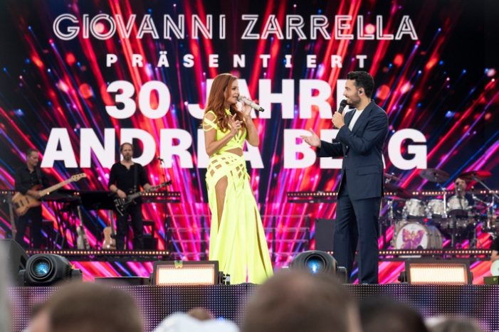 30 Jahre Andrea Berg: Giovanni Zarrella präsentiert im ZDF die Schlager-Party des Sommers (FOTO)