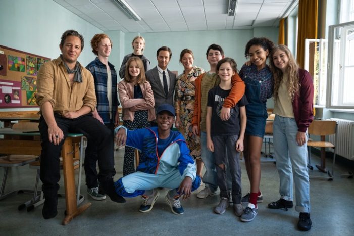 Dreharbeiten gestartet / DAS FLIEGENDE KLASSENZIMMER (FOTO)