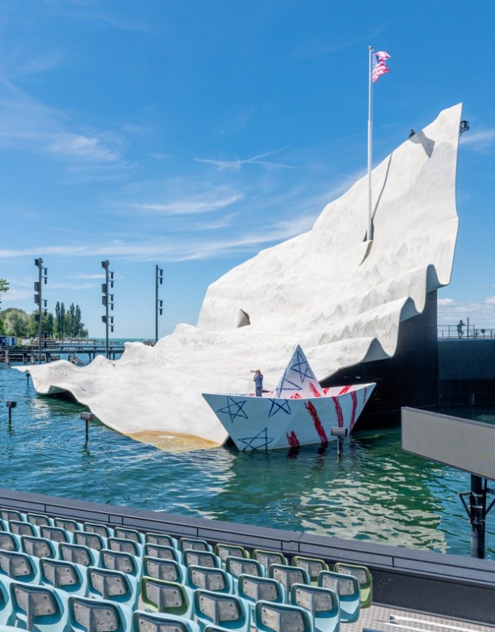 Spektakuläres Bühnenbild bei den Bregenzer Festspielen 2022 (FOTO)