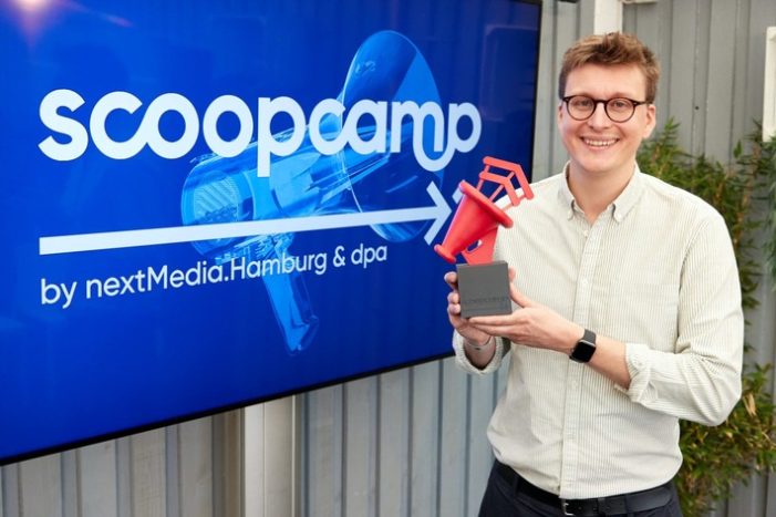 Jack Riley erhält den scoop Award 2022: „We must adapt to young audiences- habits!“ (FOTO)