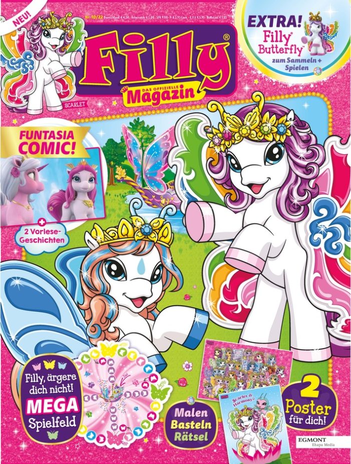Egmont Ehapa bringt das Original FILLY-Magazin zurück ins Presseregal (FOTO)