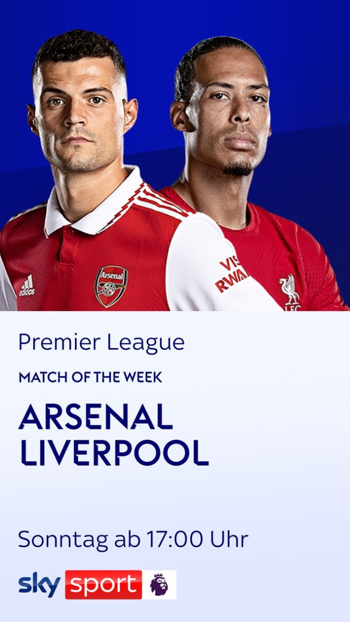 Spitzenreiter FC Arsenal trifft auf den FC Liverpool: das Topspiel der Premier League am Sonntag live und exklusiv bei Sky (FOTO)