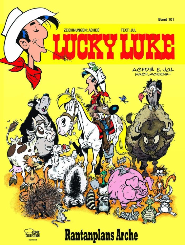 Wildwest-Legende Lucky Luke im Zeichen des Tierschutzes – Bildmaterial zum Download verfügbar (FOTO)