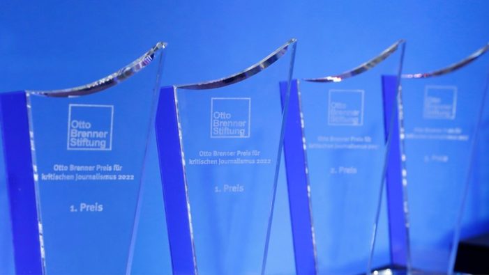 Otto Brenner Stiftung prämiert zum 18. Mal herausragenden Journalismus (FOTO)