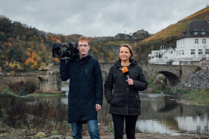 Wiederaufbau im Weindorf: ZDF im Herzen des Ahrtals (FOTO)