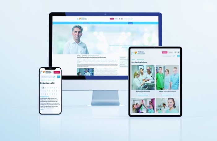 Neue Webseite für das Städtische Krankenhaus Pirmasens