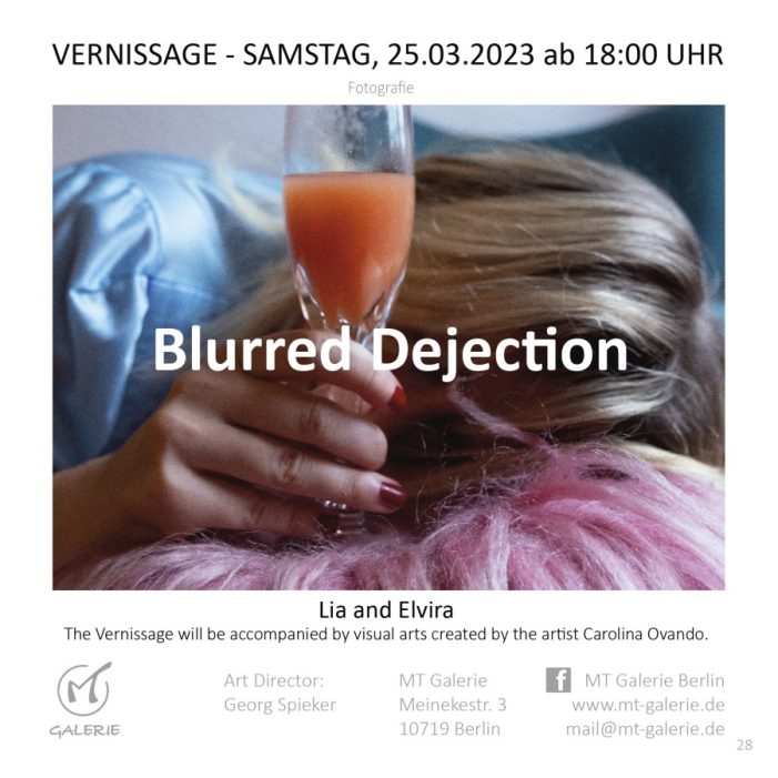 Ausstellung „Blurred Dejection“ in der MT Galerie
