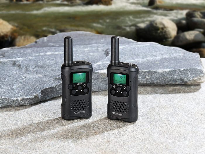 simvalley communications 2er-Set PMR-Funkgeräte WT-250