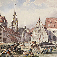 Altes München in romantischen Bildern