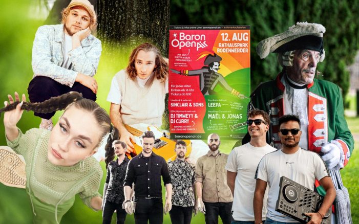Musik, Sonne, Stars: Baron Open Air 2023 am 12.08. in Münchhausenstadt