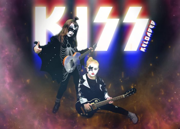 KISS Reloaded mit Xena Morgana bei Langkampfen Rockt!: Junges Talent erobert die rockige Bühne