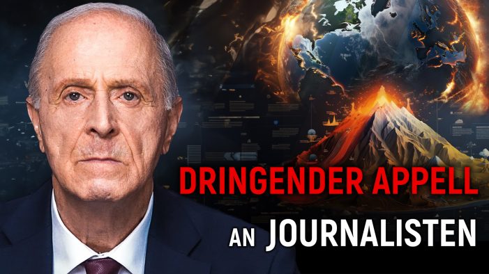 NASA-Wissenschaftler ruft ALLE Journalisten zum Handeln auf NASA-Wissenschaftler ruft ALLE Journalisten zum Handeln auf